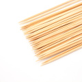 Heat Resistant Strong Bamboo Wooden Kebab Skewer BBQ Round Sticks With Logo